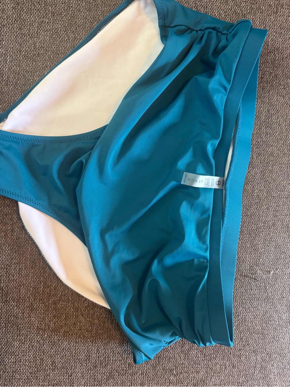 Teal Women's Bikini Bottoms - Amazon. Never worn